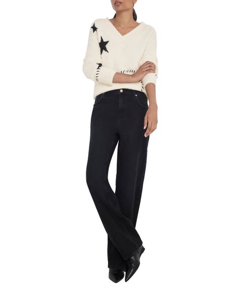 Star Knit Jumper Long Sleeve Regular Cardigan