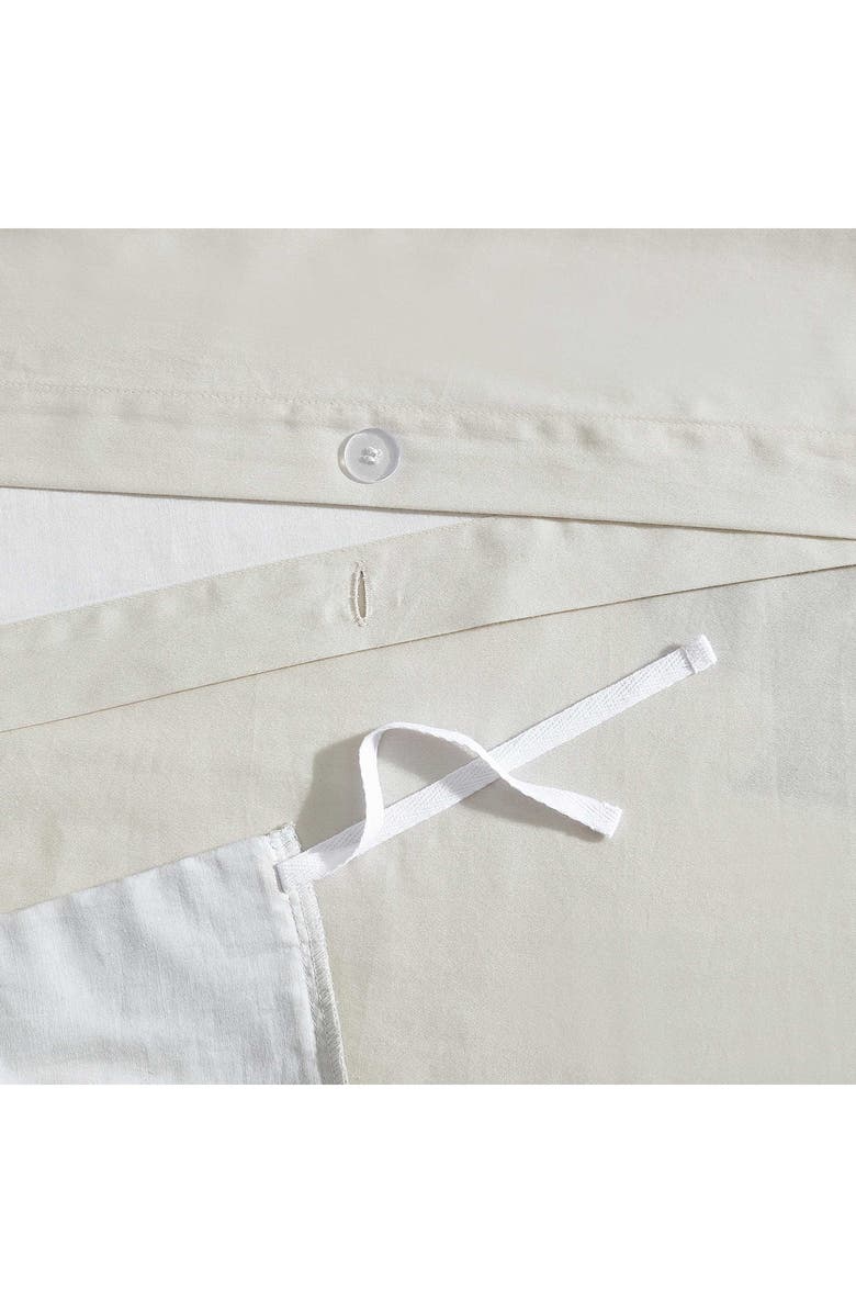 Marimekko Iso Unikko Organic Cotton Duvet Cover & Sham Set, Alternate, color, Open Charcoal