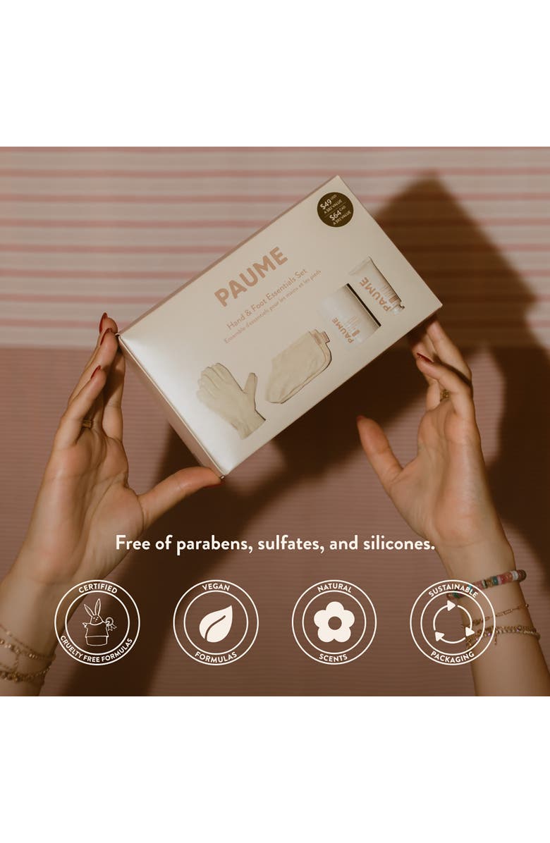 PAUME Hand & Foot Essentials 4-Piece Set $82 Value, Alternate, color, Beige