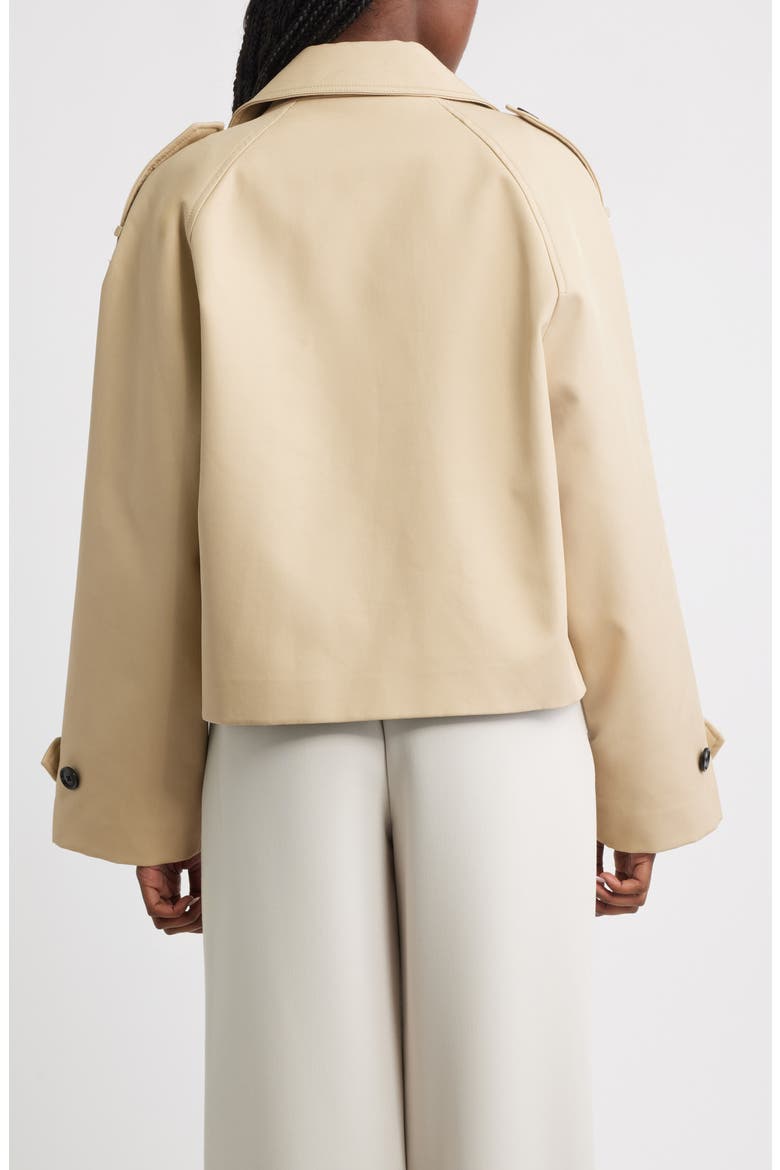 Double Breasted Jacket, Alternate, color, MEDIUM BROWN