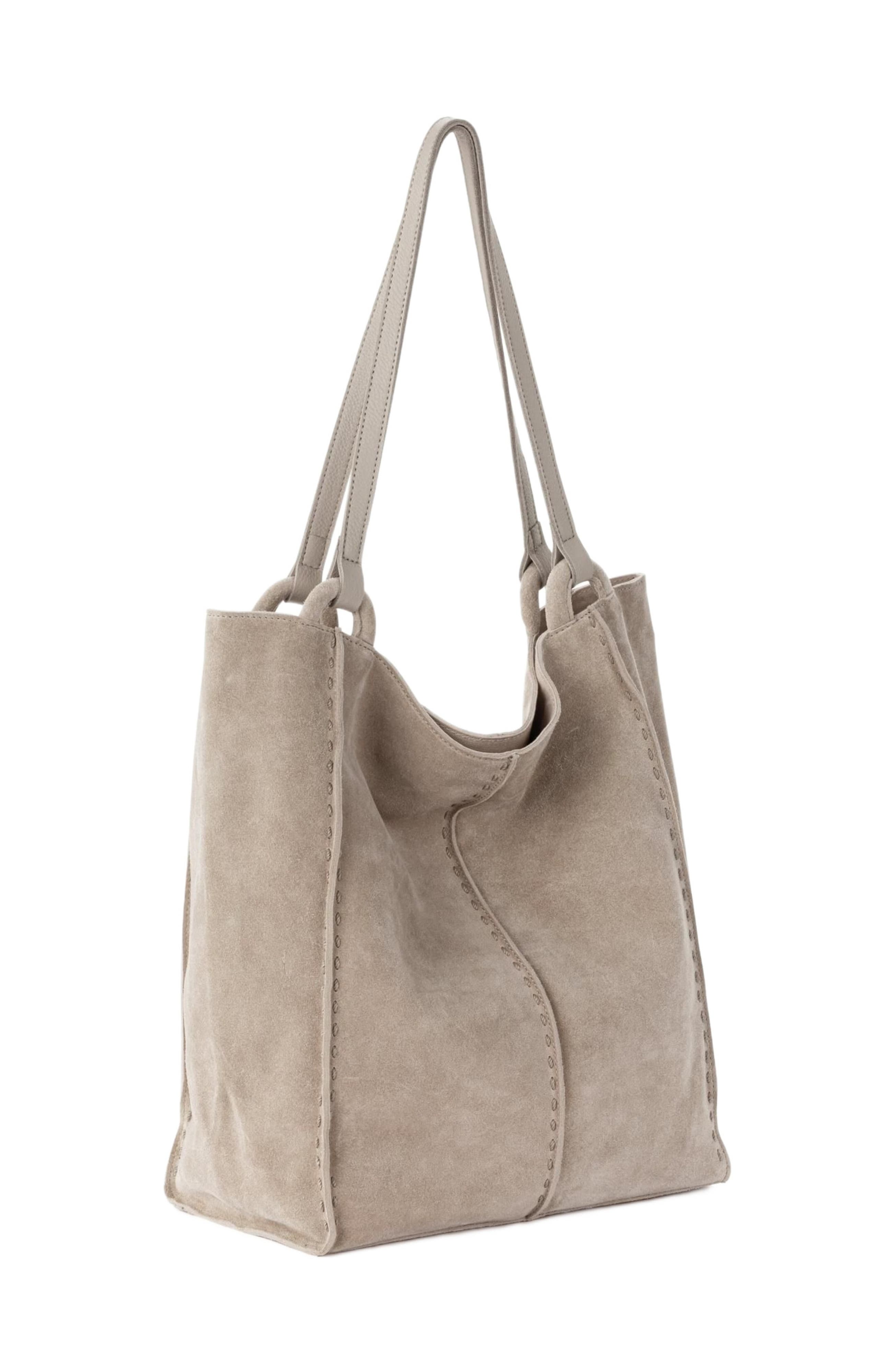 The Sak Los Feliz Tall Tote Bag, Alternate, color, Sand Suede