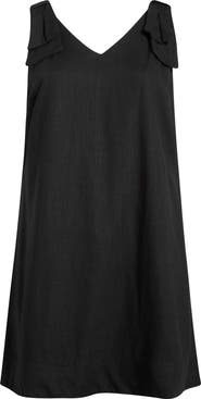 CeCe V-Neck Minidress