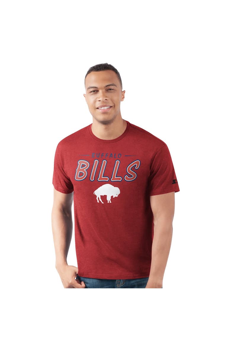 Men's Starter  Red Buffalo Bills Prime Time T-Shirt, Alternate, color, Red
