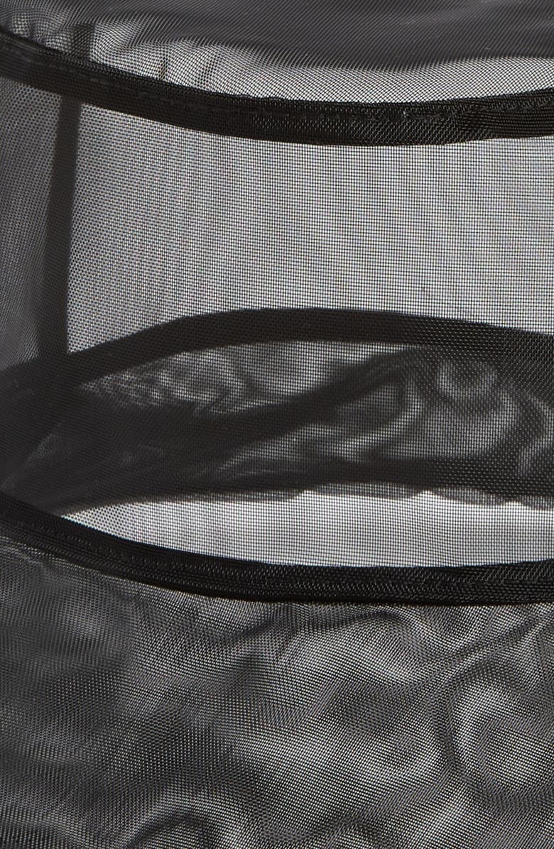 Open Edit Sheer Bucket Hat, Alternate, color, 