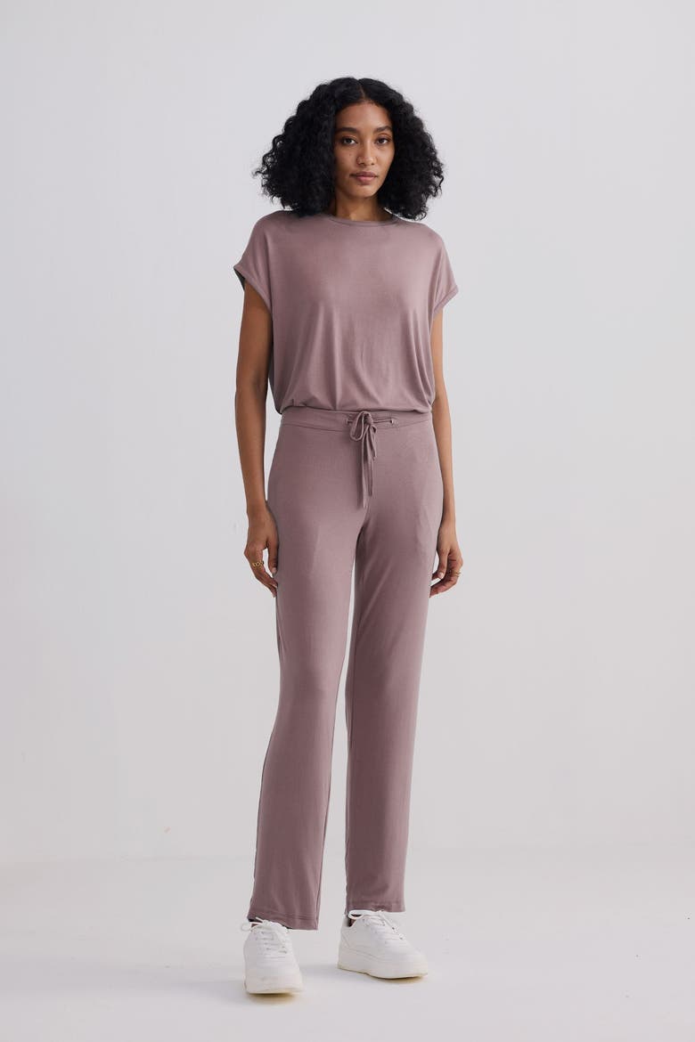 Relaxed Everyday Tee, Alternate, color, Dusty Rose