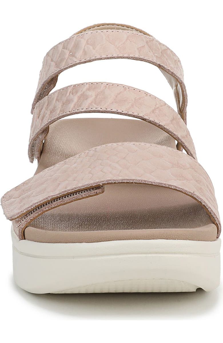 Vionic Sophia Strappy Platforn Wedge Sandal, Alternate, color, Cameo Rose