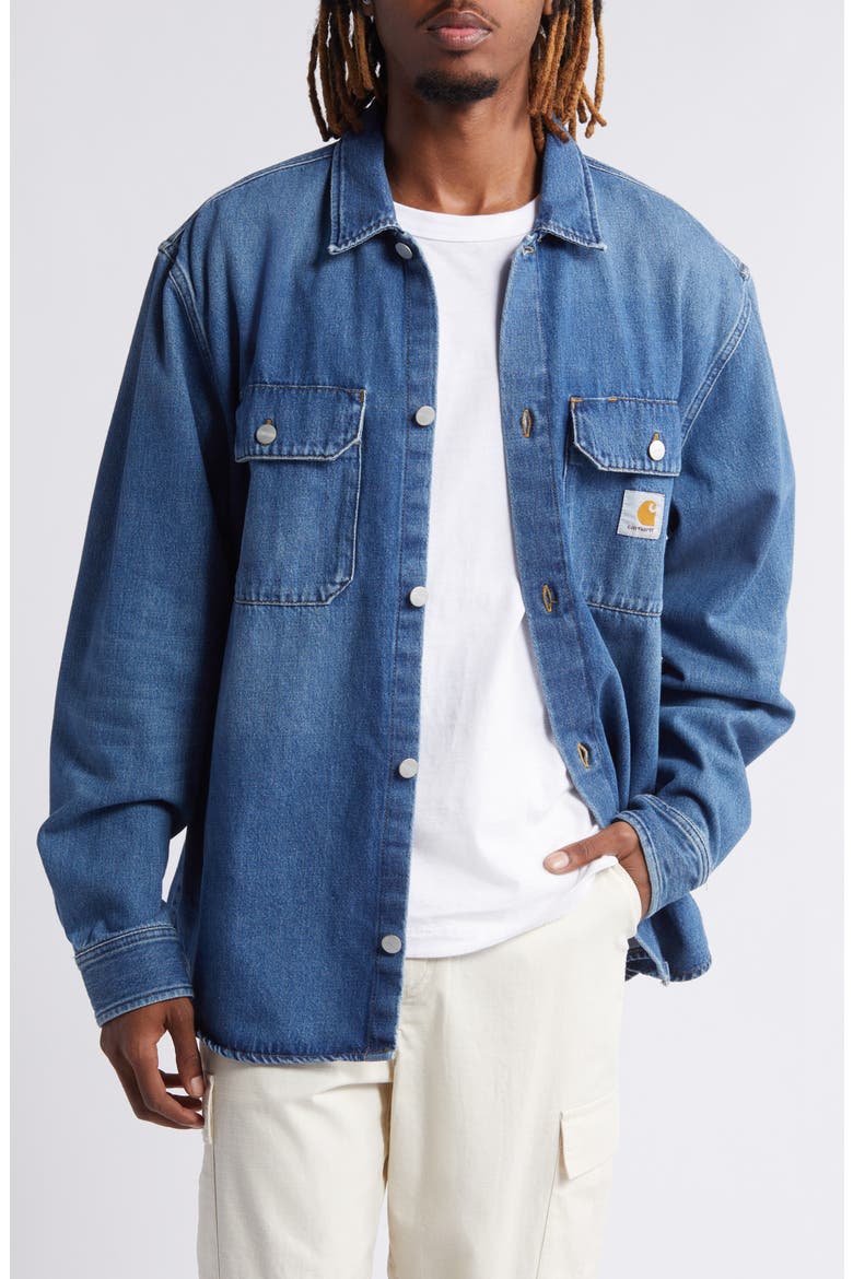 OVERCOAT Denim Shirt Jacket 定価92400円 Harvey Denim Shirt Jacket (Men) | Nordstrom