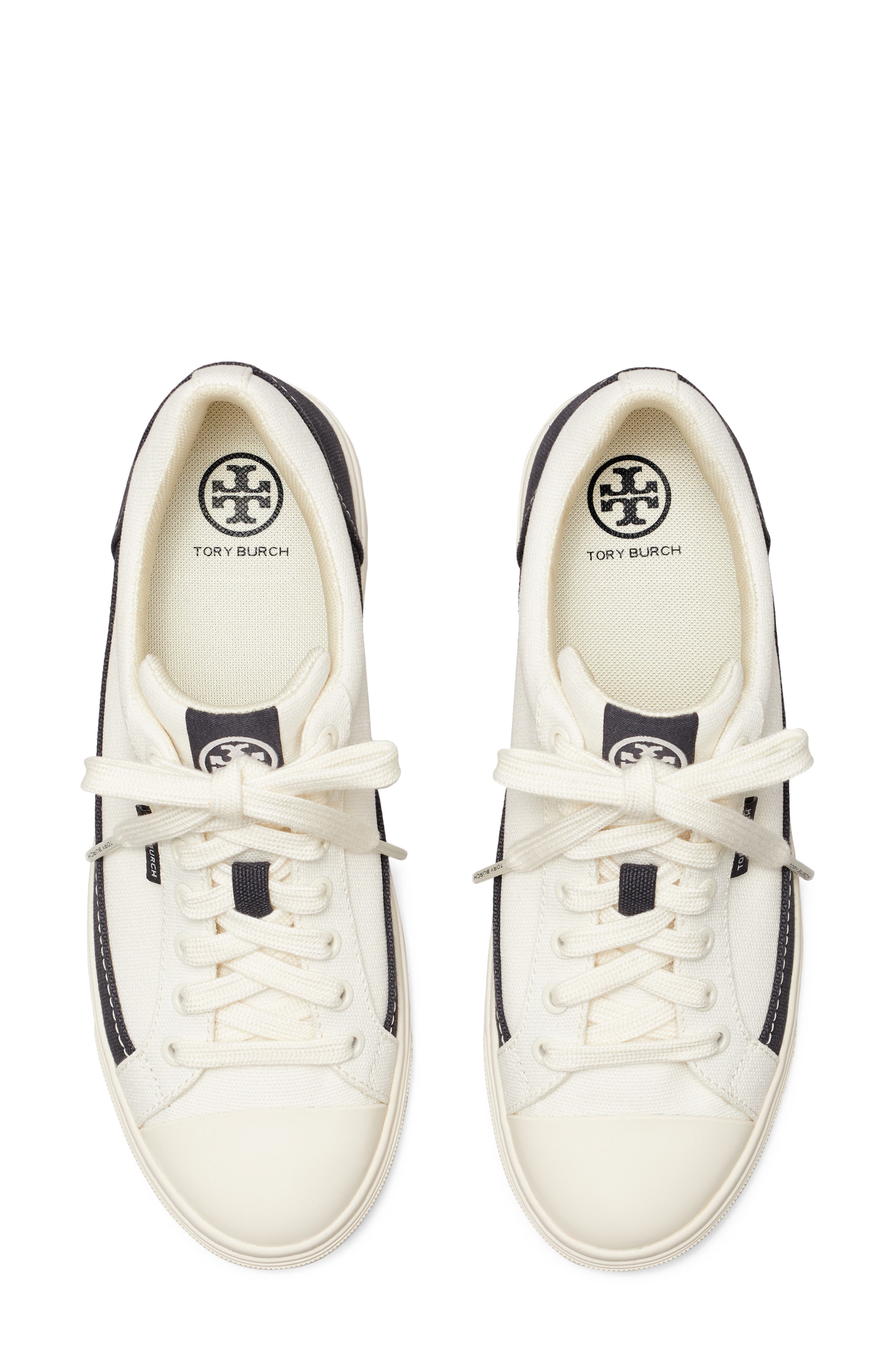Classic Court Sneaker, Alternate, color, PERFECT NAVY/ IVORY CANVAS