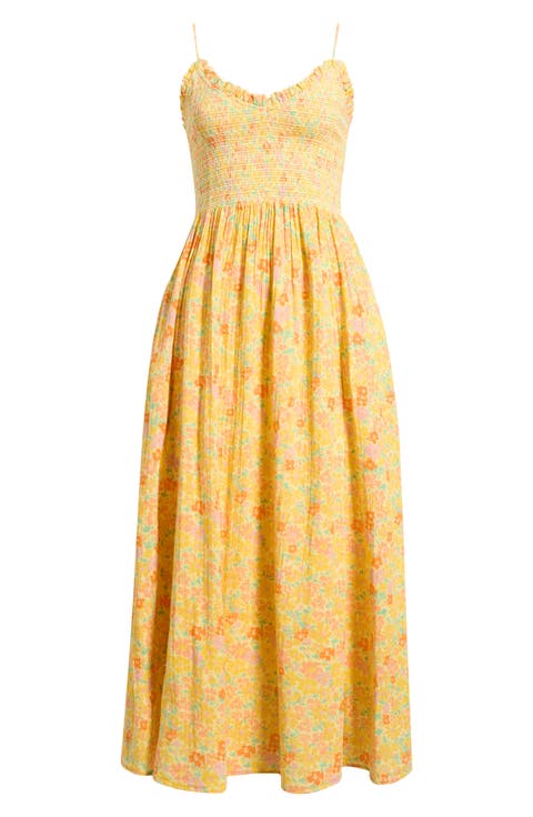 Sweet Nothings Floral Print Sleeveless Maxi Sundress