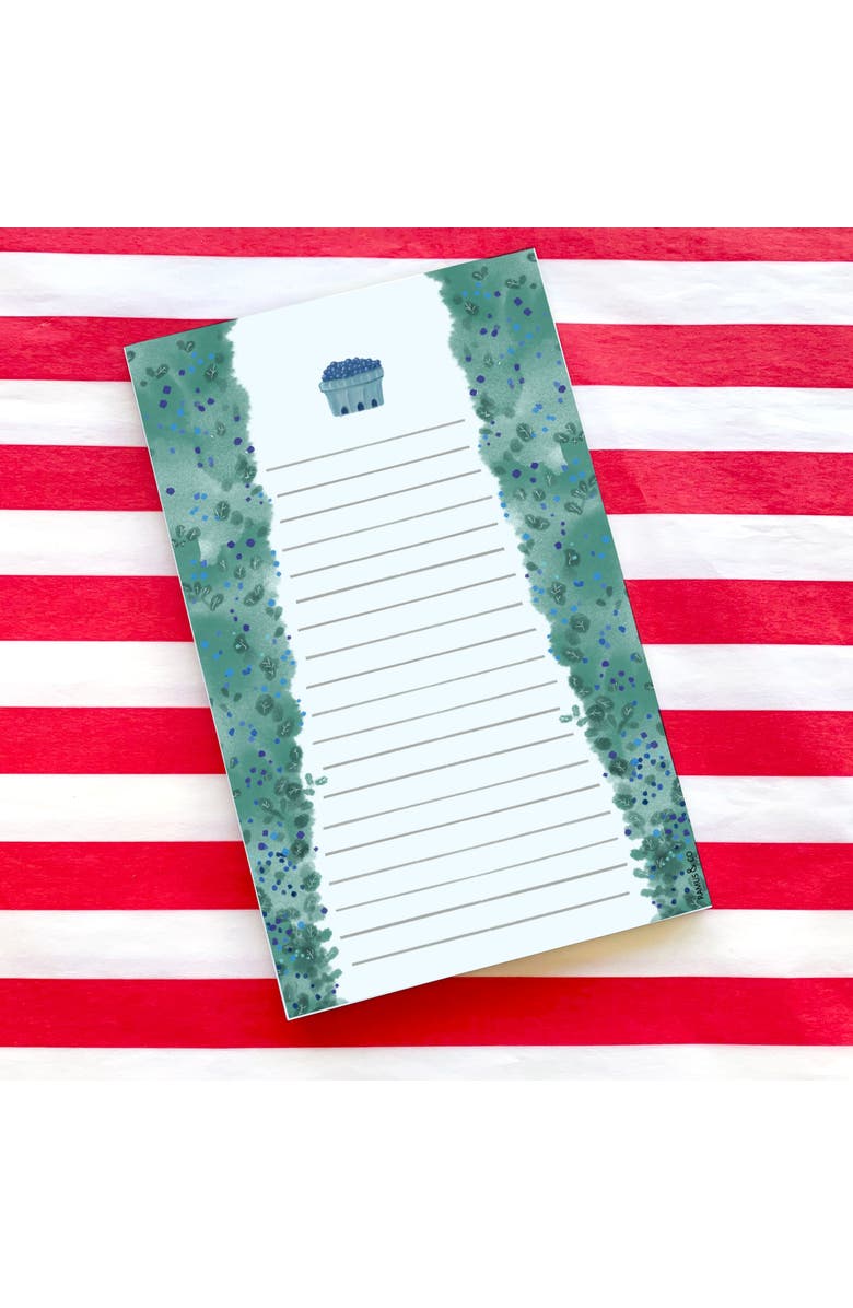 Ramus & Co Blueberry Patch 5" x 8" Lined Notepad, Alternate, color, Multi-Pack