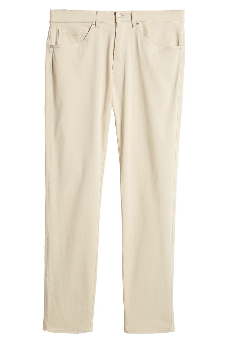 Signature Stretch Sateen Pants, Alternate, color, SAND