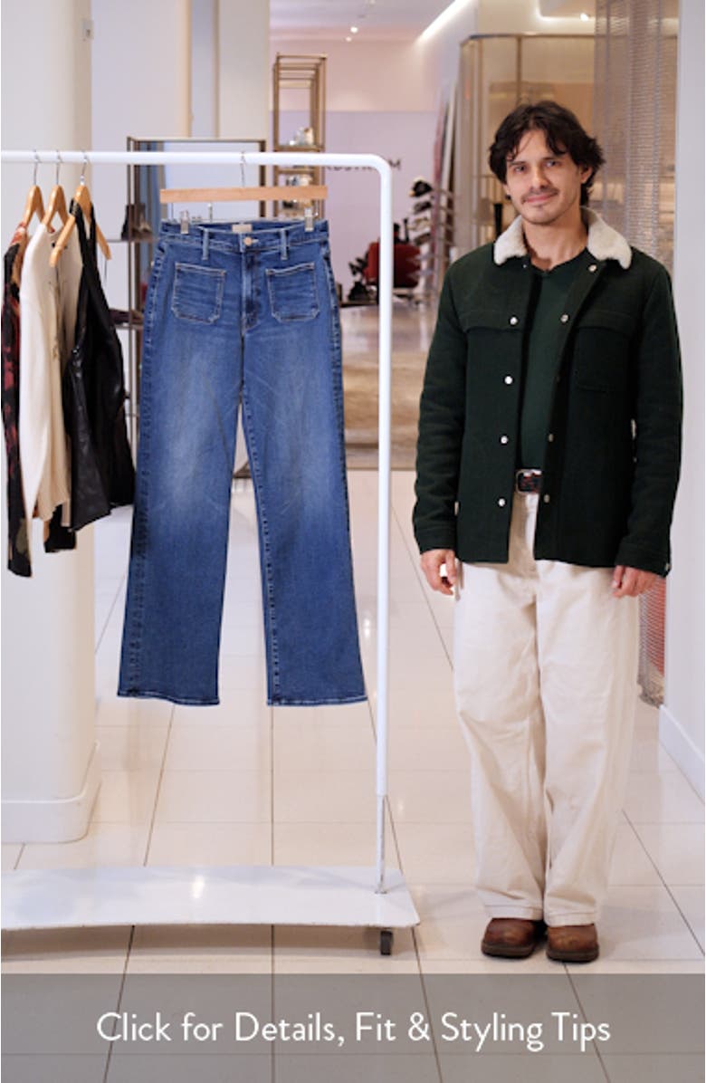 The Patch Pocket Mid Rise Maven Skimp Jeans, sales video thumbnail