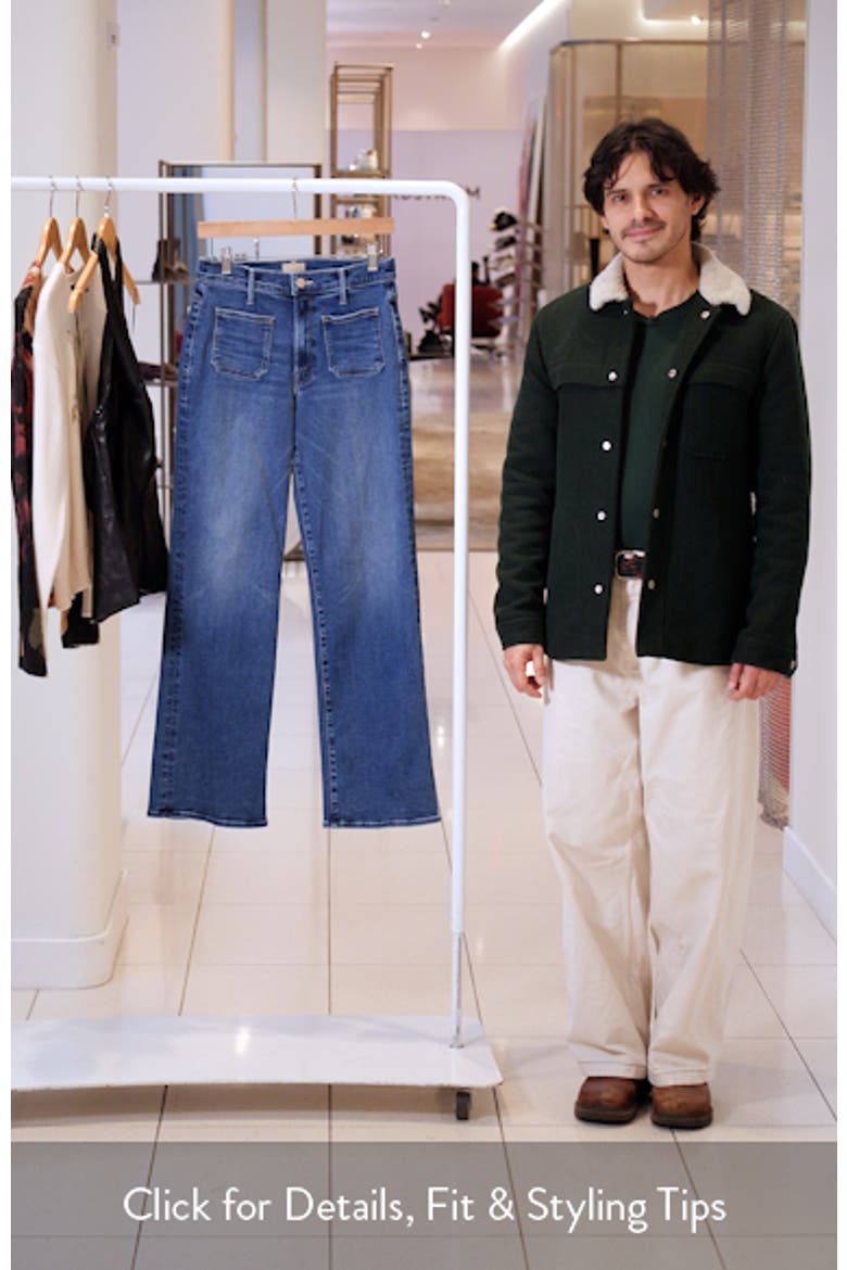 The Patch Pocket Mid Rise Maven Skimp Jeans video