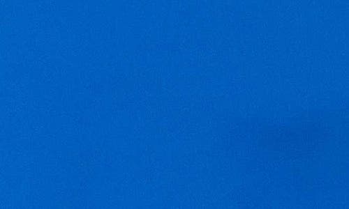 L I V D Alivera Cocoon Mock Neck Satin Minidress In Royal