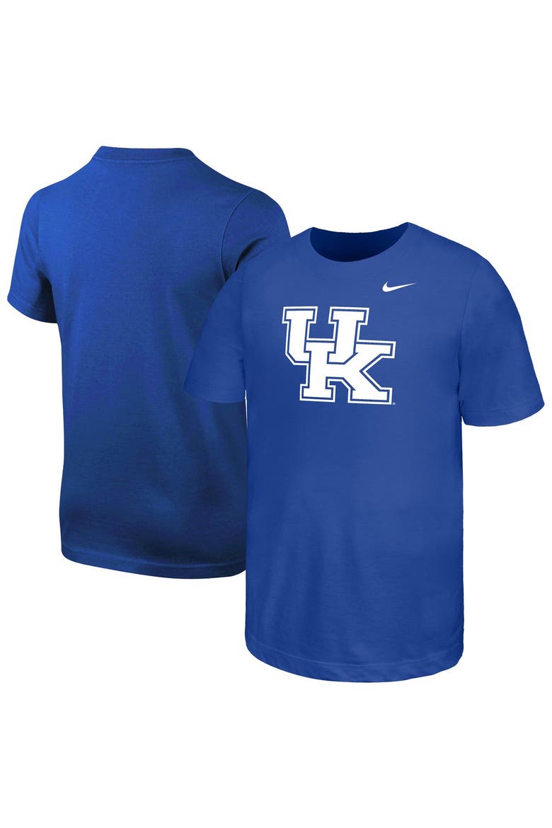 Youth Nike Royal Kentucky Wildcats Logo T-Shirt, Main, color, Royal