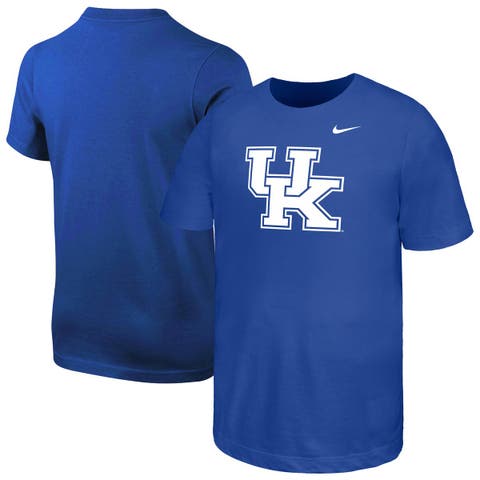 Youth Nike Royal Kentucky Wildcats Logo T-Shirt