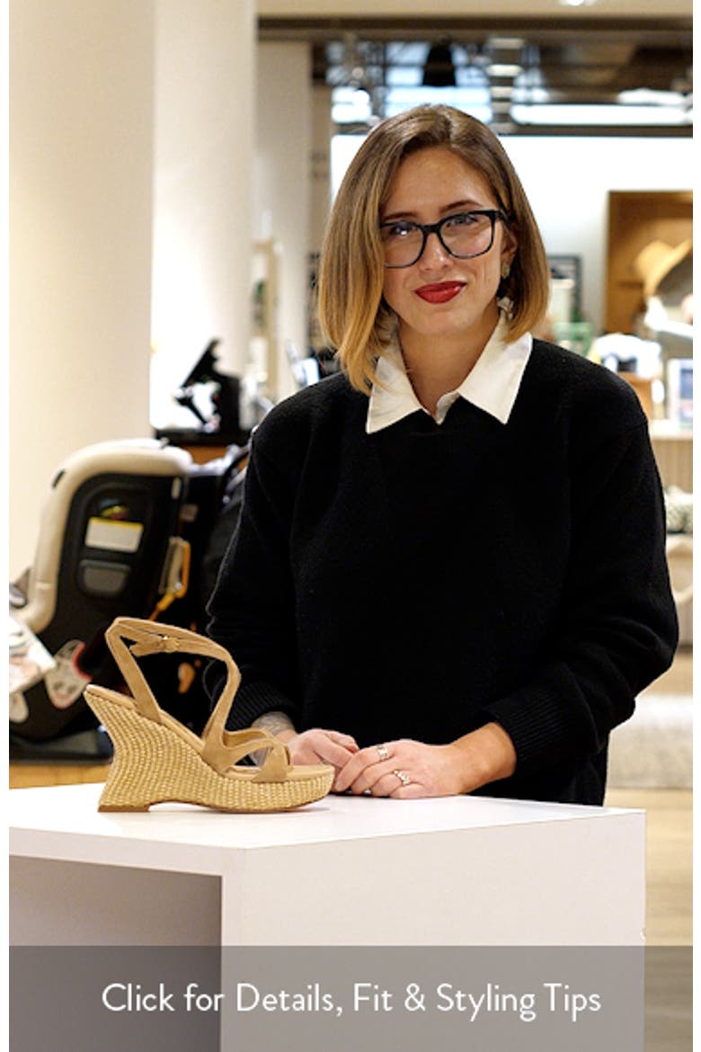 Trina Platform Wedge Sandal video