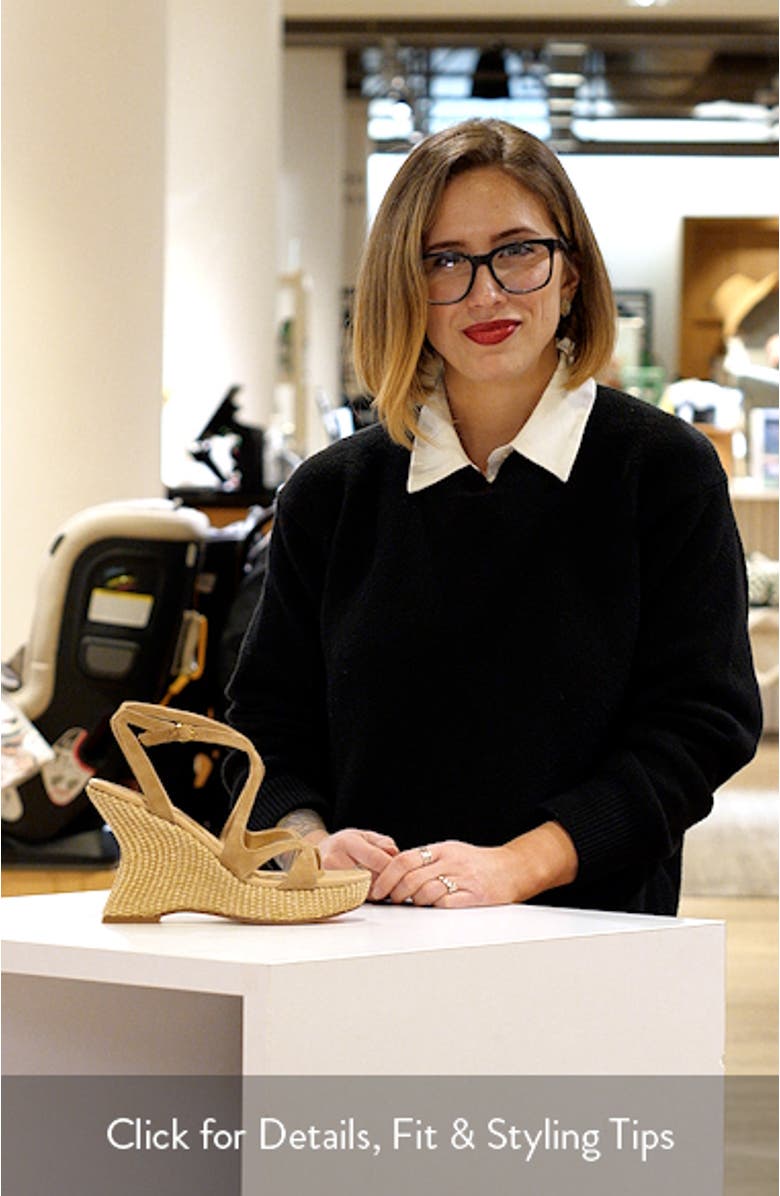 Trina Platform Wedge Sandal, sales video thumbnail