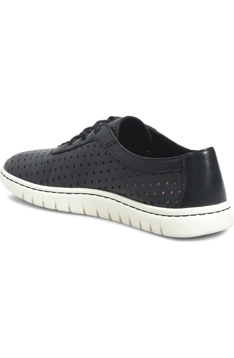 Børn Amaya Sneaker, Alternate, color, Black Leather