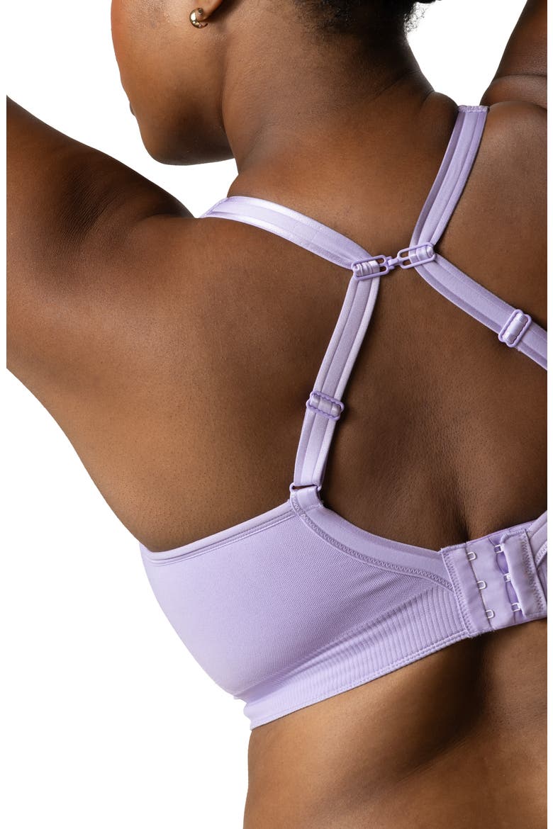 Smooth Seamless Wireless Sports Bra, Alternate, color, LAVENDER MIST