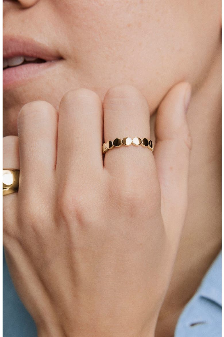 Bold Dot Ring, Alternate, color, 18k Gold Vermeil
