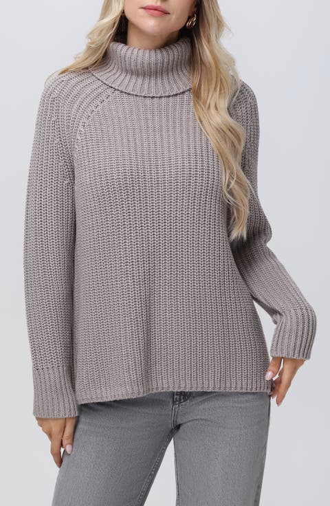 Stella Cotton Turtleneck Sweater