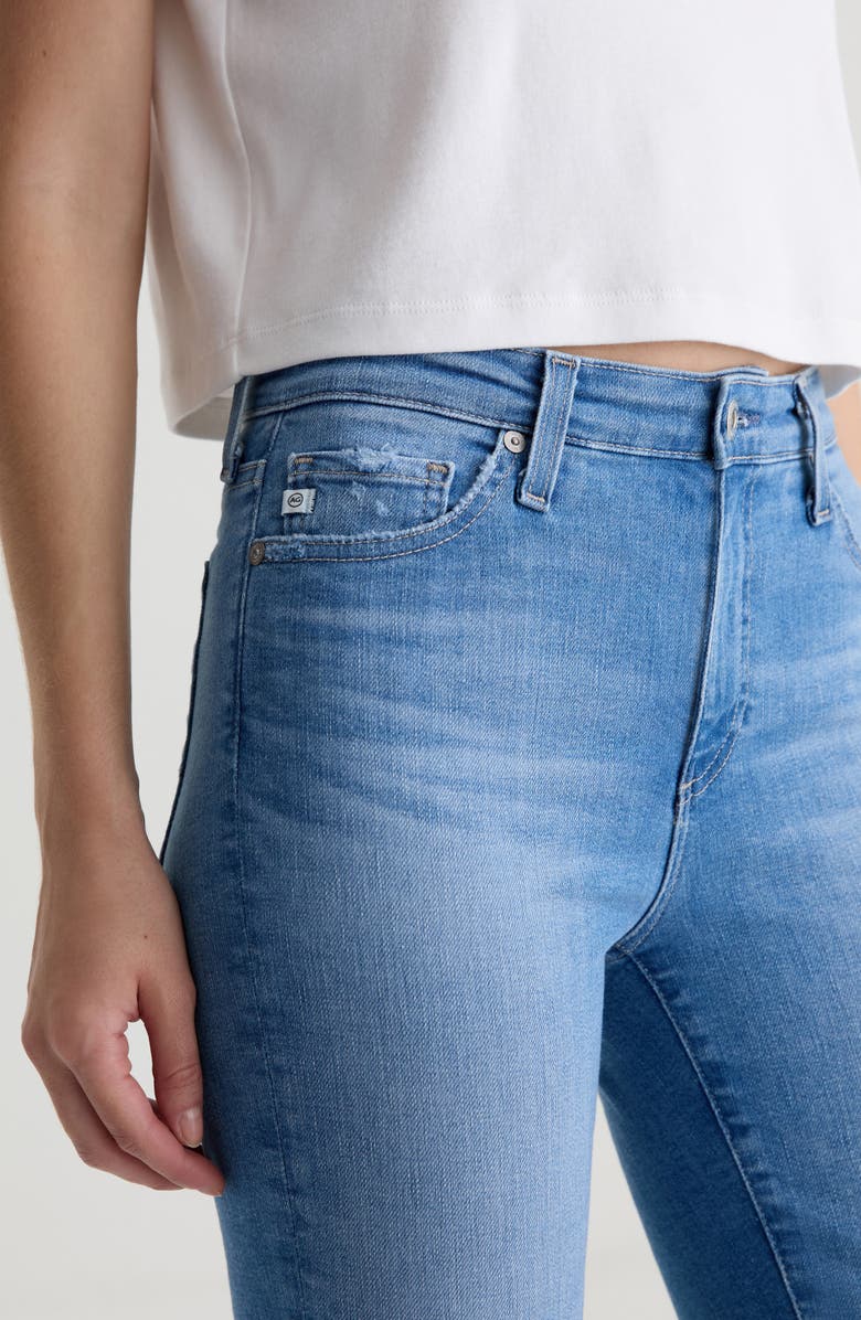 AG Mari Mid Rise Ankle Slim Straight Leg Jeans, Alternate, color, Minimalist