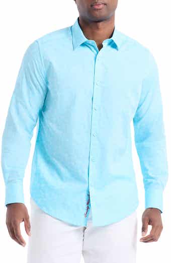 Stellman Long Sleeve Cotton Button-Up Shirt