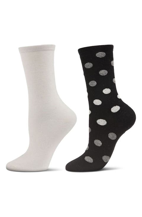 Assorted 2-Pack Crew Socks