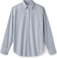 Rhone Saltair Oversize Seersucker Button-Up Shirt