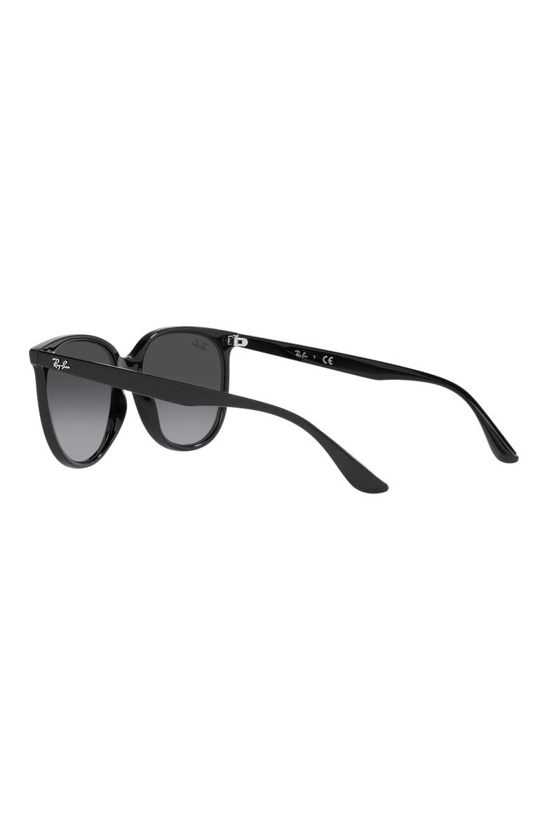54mm Gradient Square Sunglasses, Alternate, color, BLACK / GREY GRADIENT