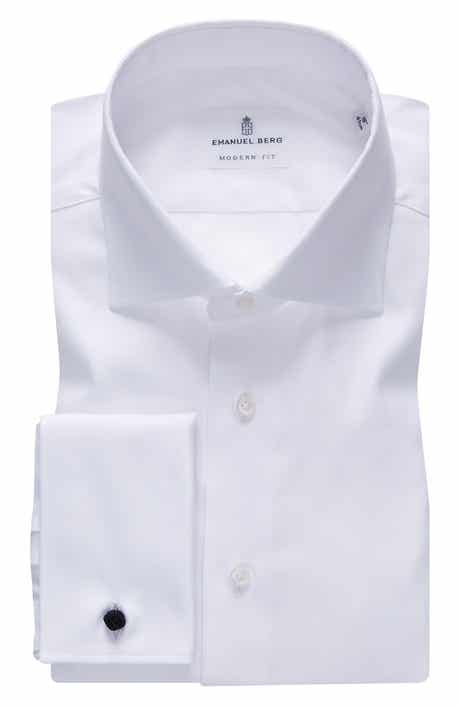 Emanuel Berg Cotton Dress Shirt