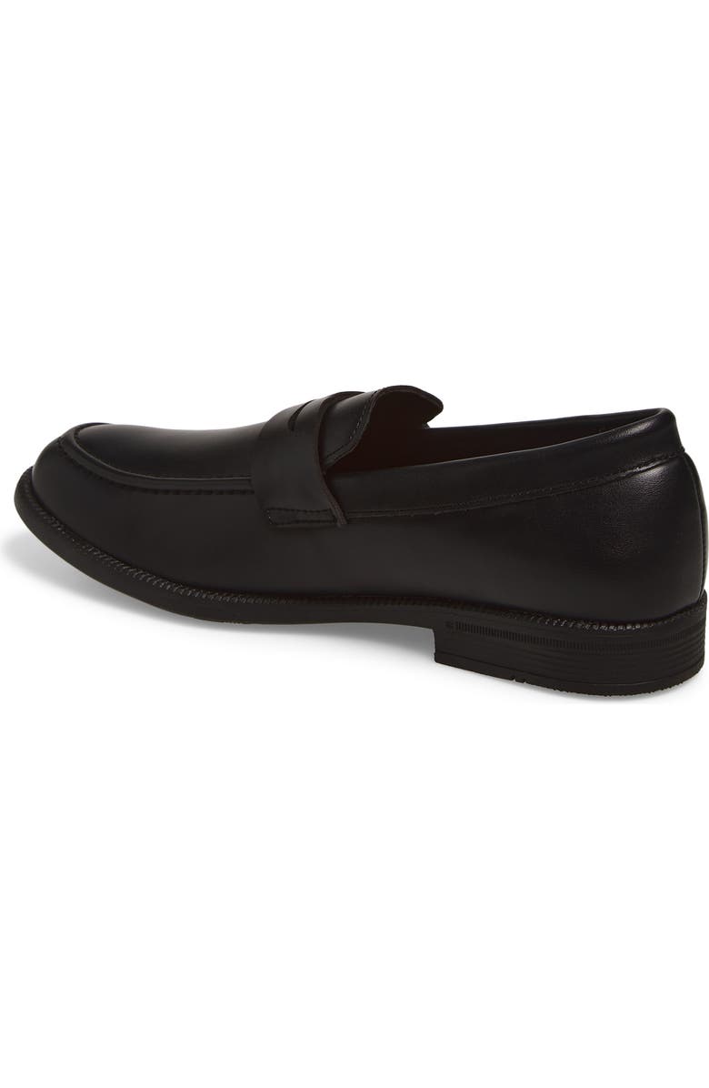 GEOFFREY BEENE Kids' Penny Loafer, Alternate, color, Black