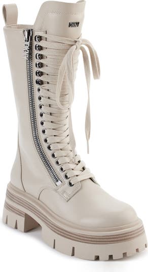 Verika Lace-Up Lug Sole Boot