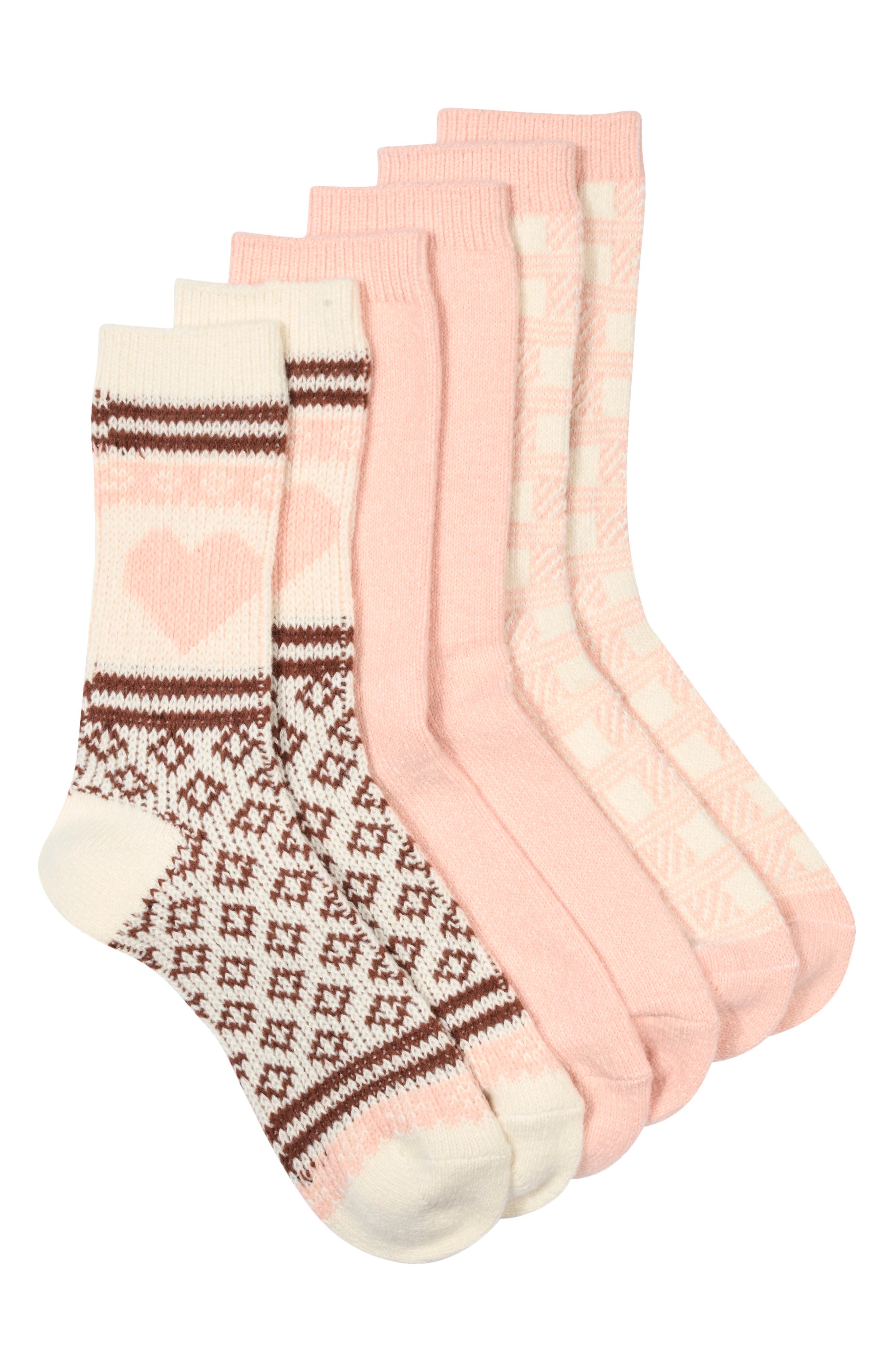 selected BLUSH COZY HEART MULTI