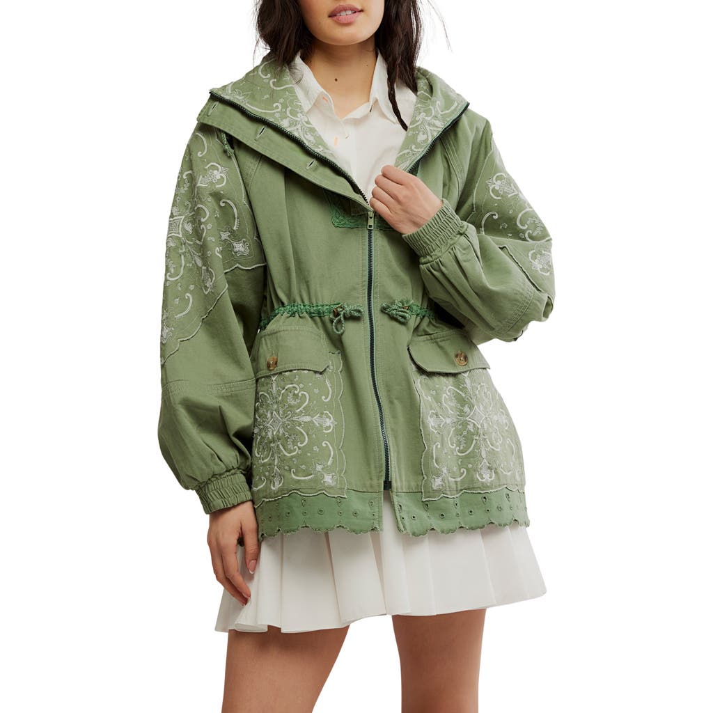 Free People Bali Until Dawn Jacket In Green
