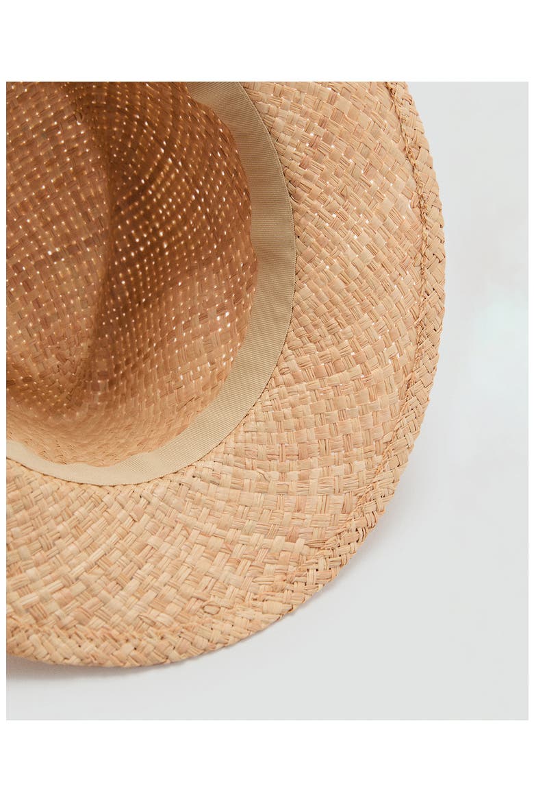 Raffia Hat, Alternate, color, BEIGE