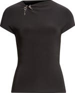 GRACE LING Relic Charms Jersey Top