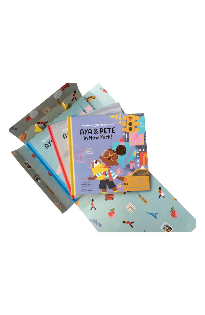 AYA AND PETE 'The Amazing Adventures of Aya & Pete' Set of 3 Books Gift Box Set, Alternate, color, 
