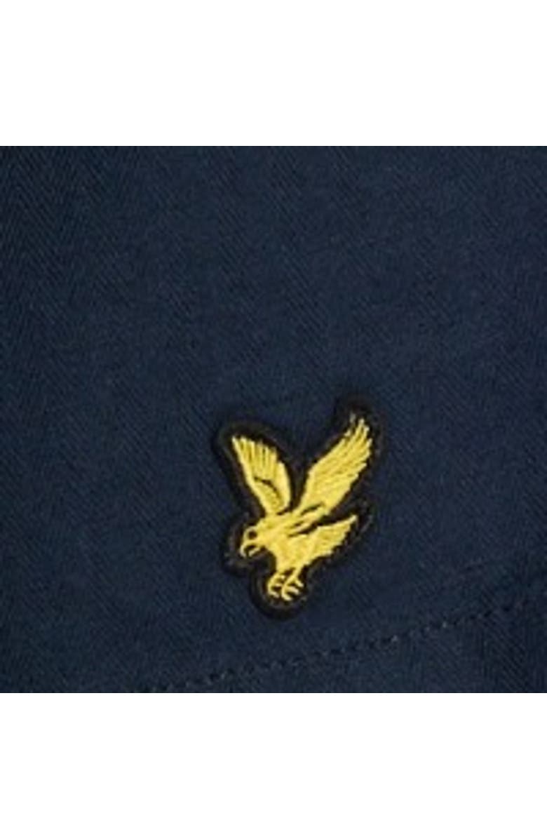 Lyle & Scott Linen Deck Shorts, Alternate, color, Dark Navy