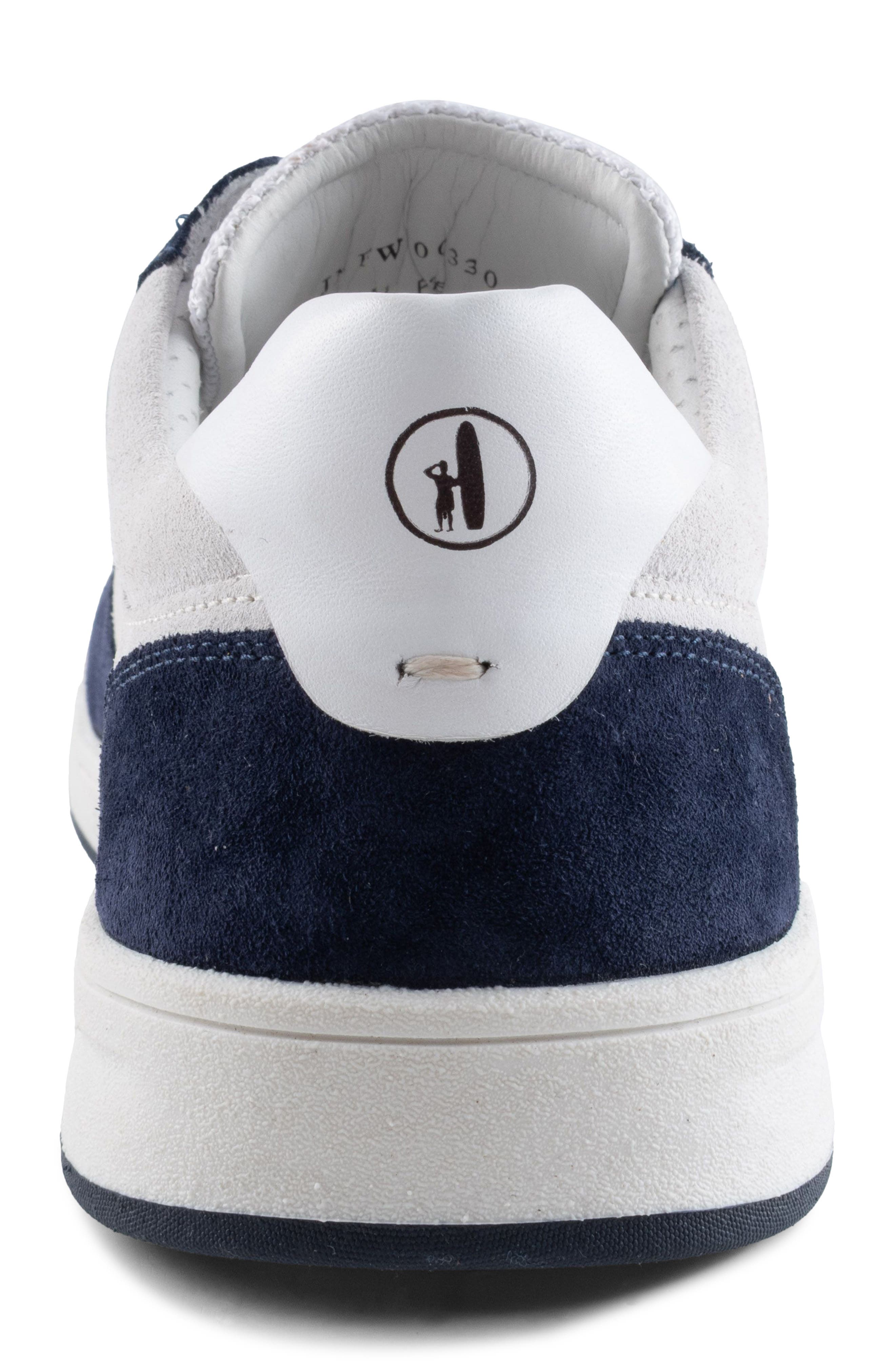Larosa Low Top Sneaker, Alternate, color, NAVY/ WHITE