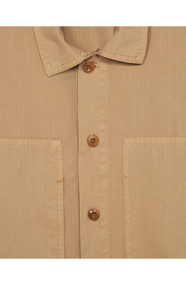 Fortela Fuego Cotton Overshirt, Alternate, color, Camel