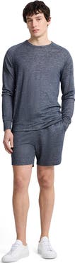 Onia Linen Terry Shorts 6"