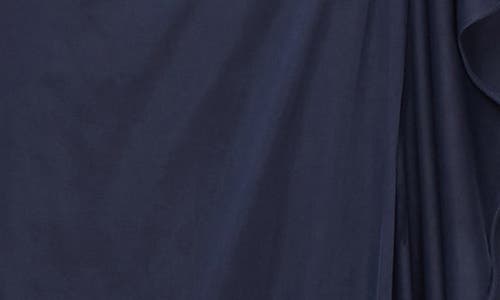 Alex Evenings Sequin Embroidered Lace Gown In Navy