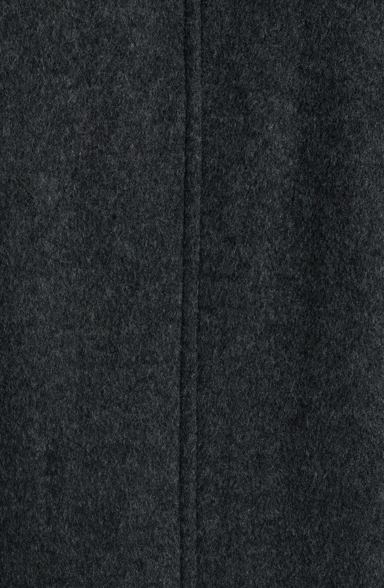 Peter Millar Crown Wool City Coat, Alternate, color, Iron