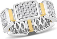 Julianna B. Men's Diamond Cluster Ring 14k Gold
