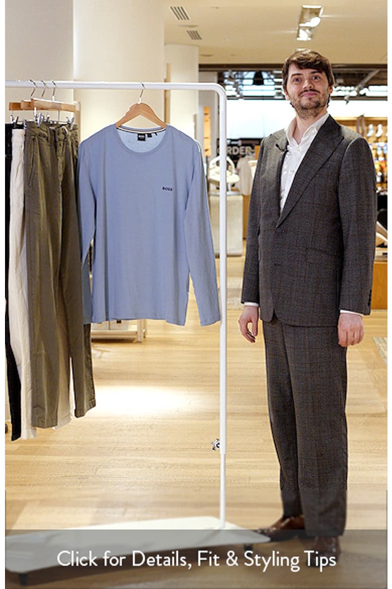 Mix Match Long Sleeve Stretch Modal Pajama T-Shirt video