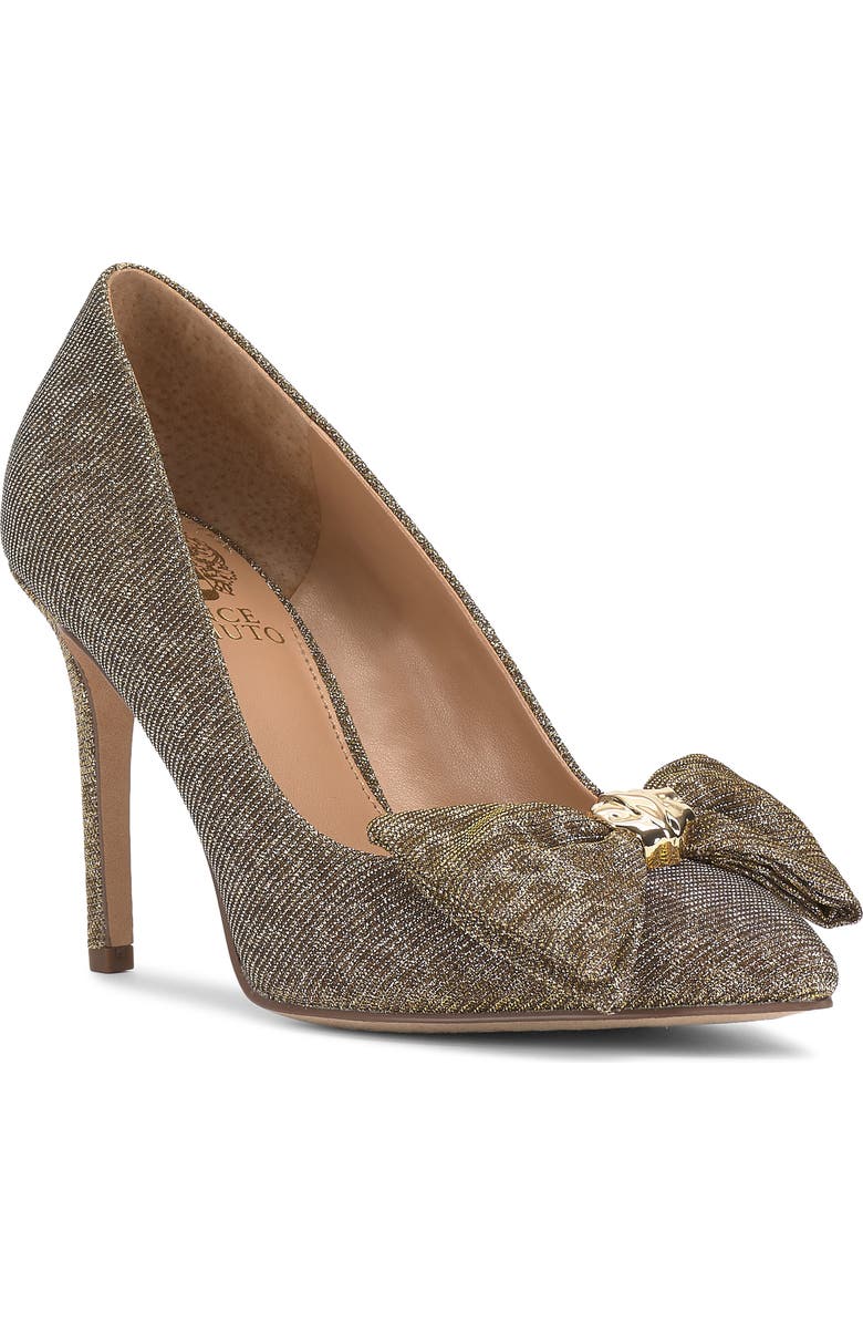 Vince Camuto Haylez Pointed Toe Pump, Main, color, Lightt Bronze