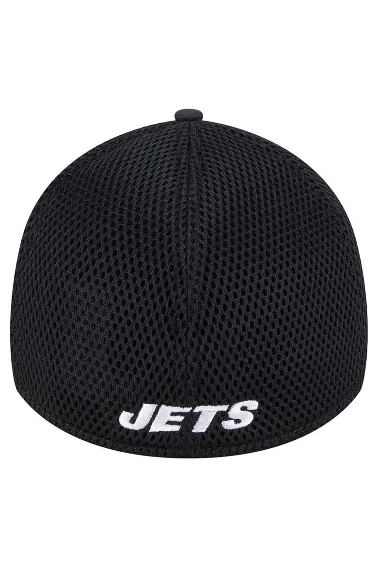 Men's New Era Black New York Jets Active Camo 39THIRTY Flex Hat, Alternate, color, Black