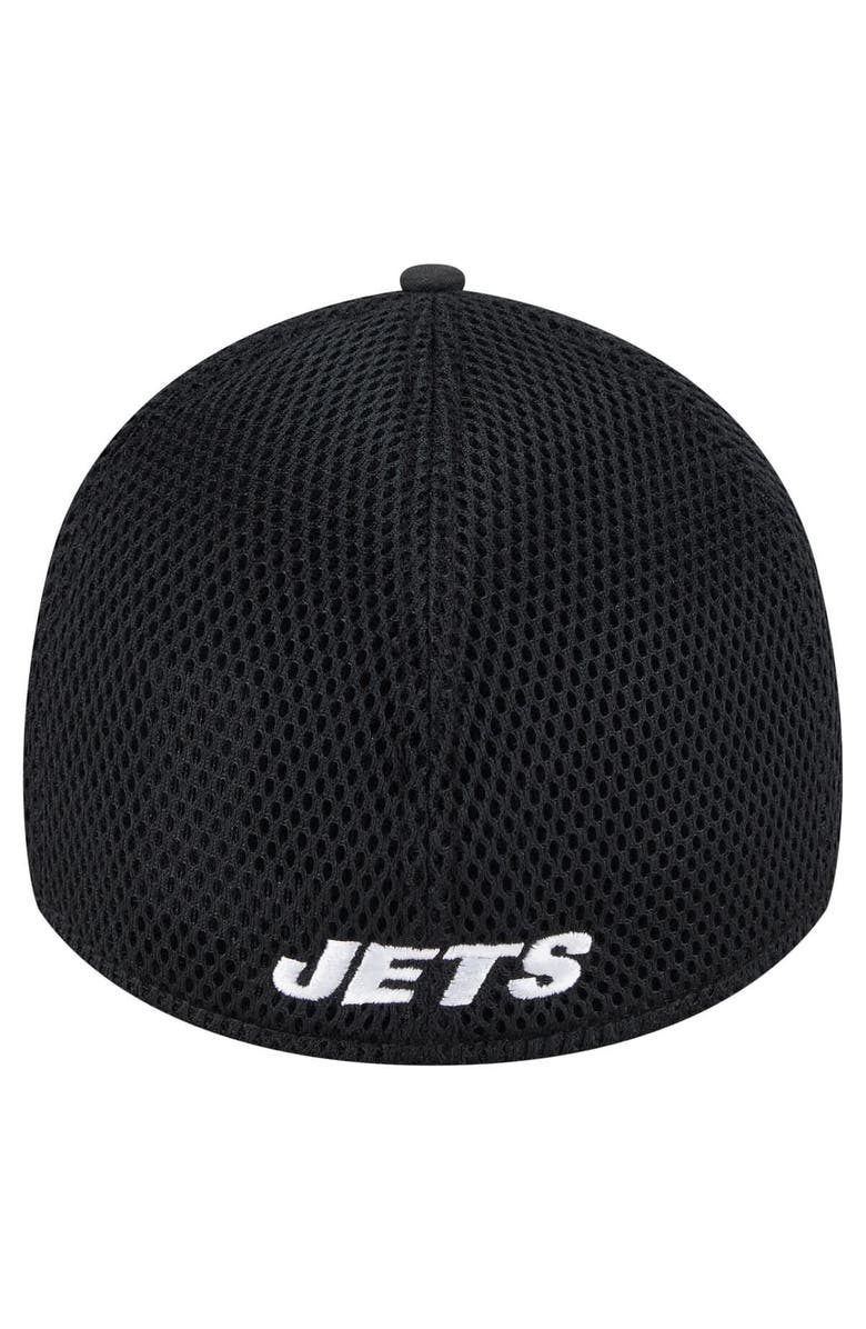 New Era Men's New Era Black New York Jets Active Camo 39THIRTY Flex Hat, Alternate, color, Black